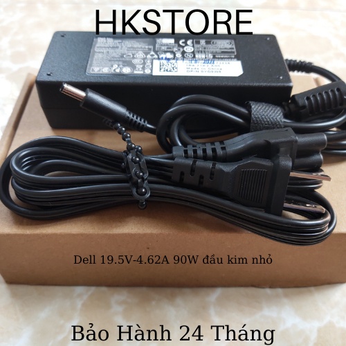 Sạc Laptop Dell 19.5V-4.62A 90W kim nhỏ Dell L321 5458 5558 5551 5555 5758 5759 5755 7437 7347 3147 3148  3558 9550 9560