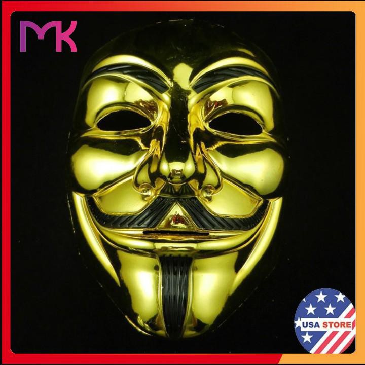 Mặt Nạ Mạ Bạc Vàng Hacker deli Bvăn