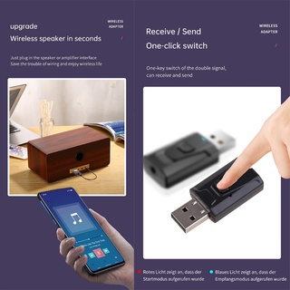 Thiết Bị Thu Phát Bluetooth 5.0 Kèm Phụ Kiện