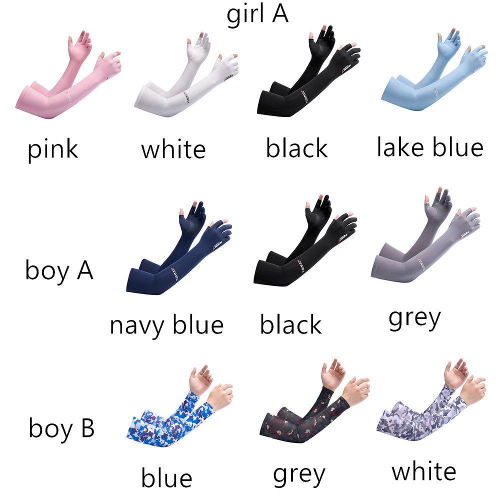 Găng Tay Chống Nắng Hai Ngón Chống Tia UV Bảo Vệ Vật Lý Mùa Hè Heceh