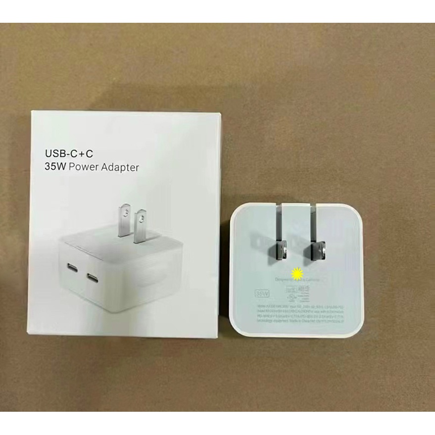 Củ Sạc Nhanh Máy Tính M2 Công Suất 35W Cao Cấp / Sạc Nhanh Điện Thoại 12Pro 13 ProMax Full Box - Bảo Hành 5 Tháng