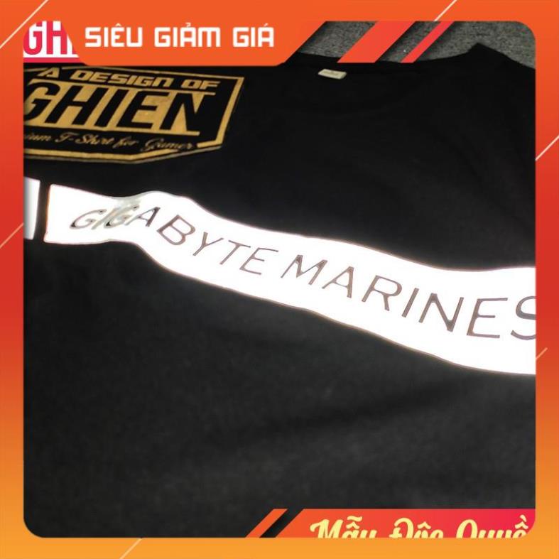 Áo thun UMAD unisex gaming LOL Marines v.1 phản quang esports nam nữ tay ngắn (40kg-110kg)