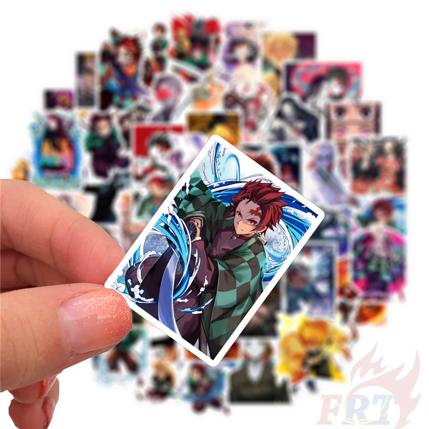 ❉ Ufotable Movie：Demon Slayer - Series 02 Anime Kamado Tanjirou Nezuko Waterproof Graffiti Stickers ❉ 50Pcs/Set DIY Fashion Luggage Laptop Skateboard Doodle Decals Stickers