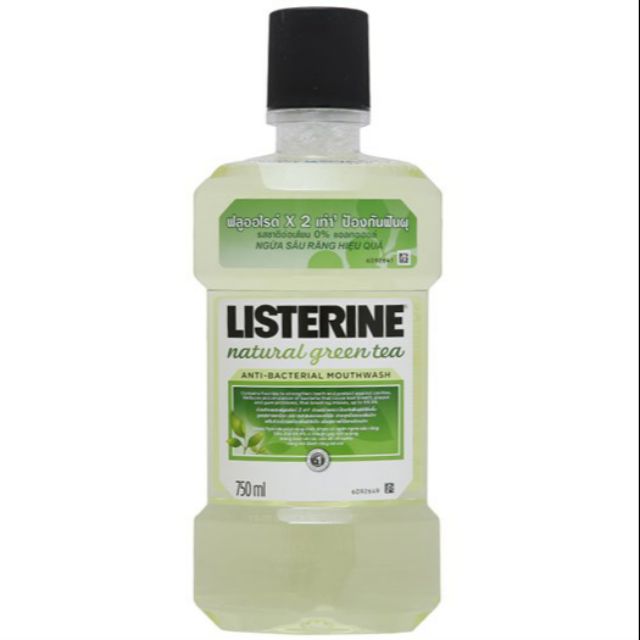 Nước súc miệng Listerine trà xanh 250ml