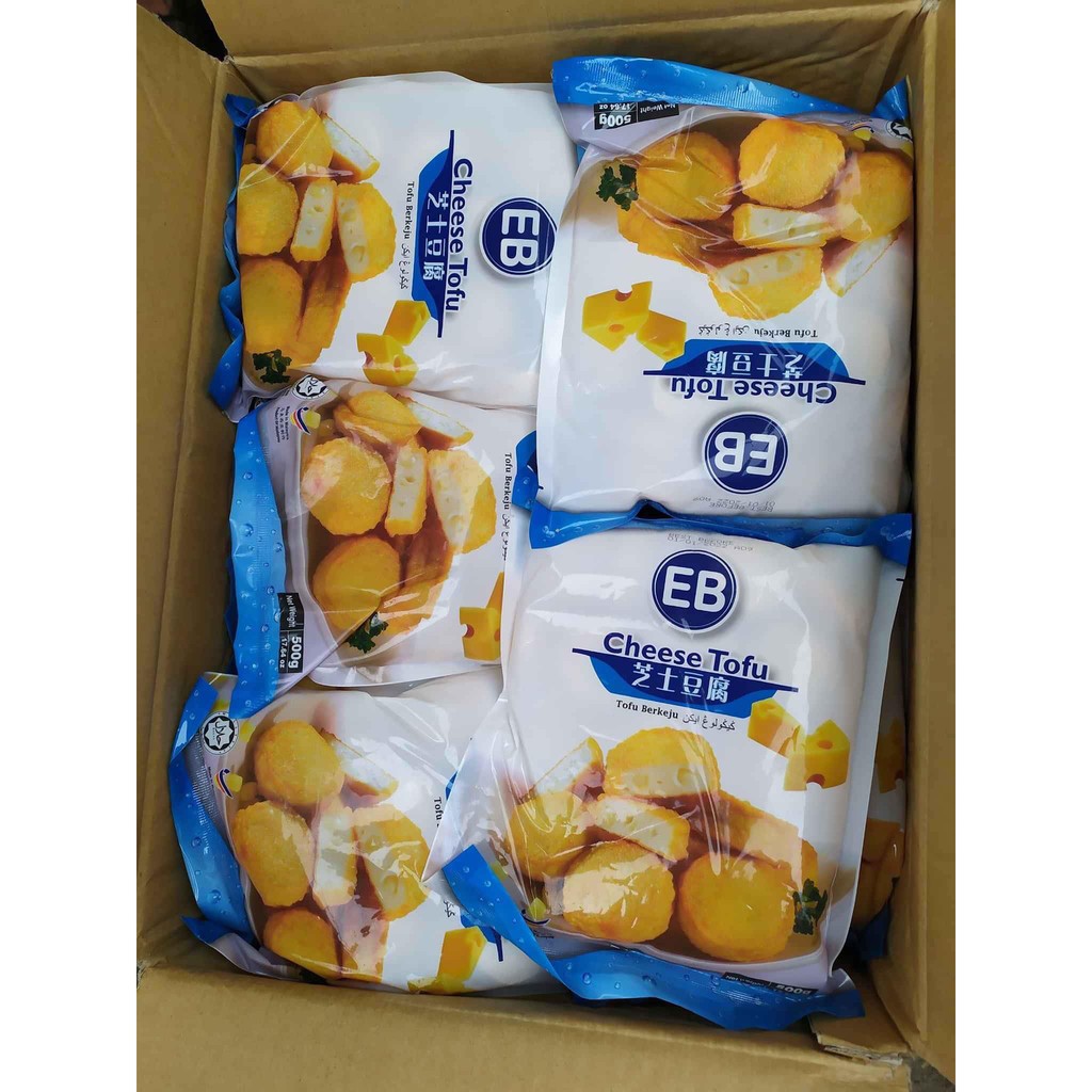 [Mã 77FMCGSALE1 giảm 10% đơn 250K] CÁ VIÊN ĐẬU HỦ PHO MAI EB Cheese Tofu Malaysia | BigBuy360 - bigbuy360.vn