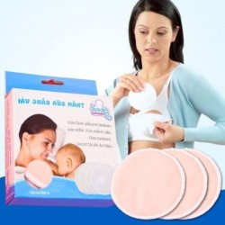 Hộp 8 miếng lót Thấm sữa bằng vải Goodmama, hàng cao cấp kháng khuẩn, giặt được