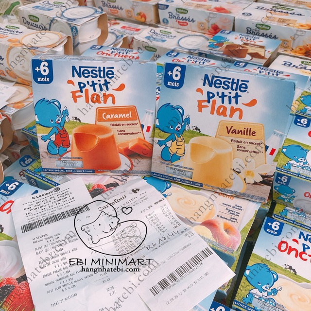 (AIR) BÁNH FLAN NESTLE PHÁP 6M+