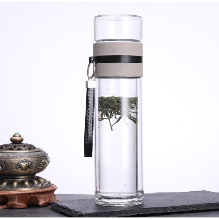 Bình giữ nhiệt 2 lớp thủy tinh cao cấp Luxury Travel Bottles - Home and Garden