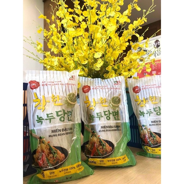 Miến đậu xanh NongWoo dẻo mềm gói 500g