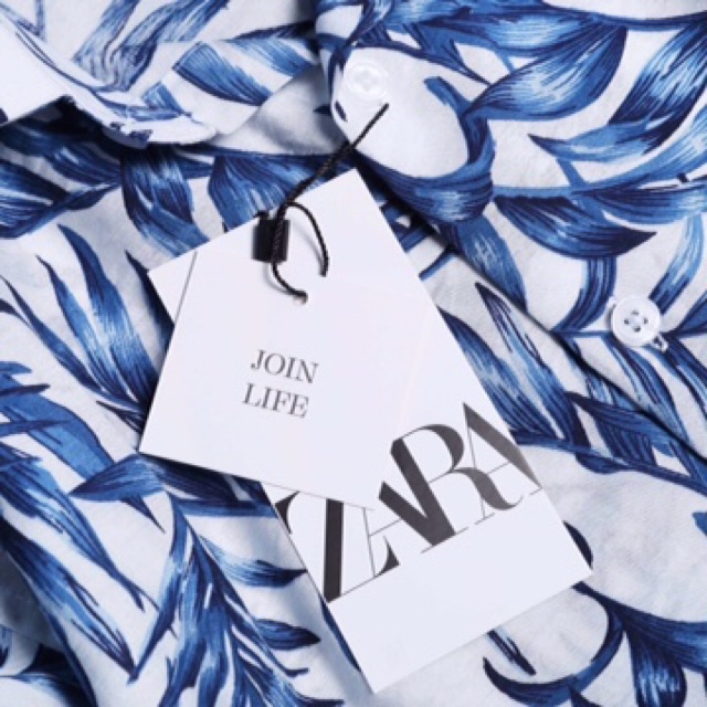 | Ảnh thật | Áo Zara Hoạ Tiết Hot Summer