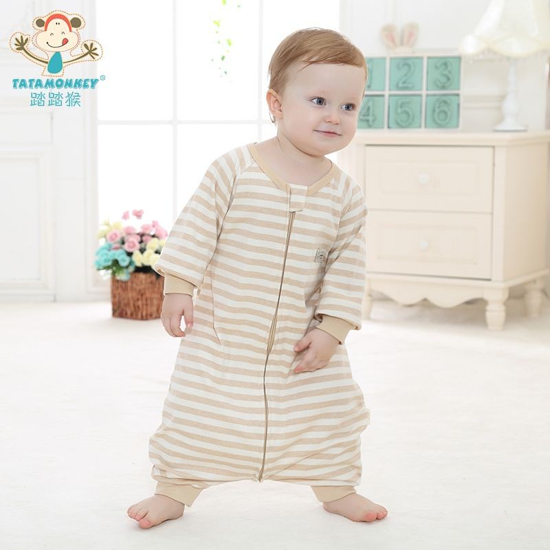 Túi Ngủ Vải Cotton Mỏng Thoáng Khí Thời Trang Mùa Hè Cho Bé