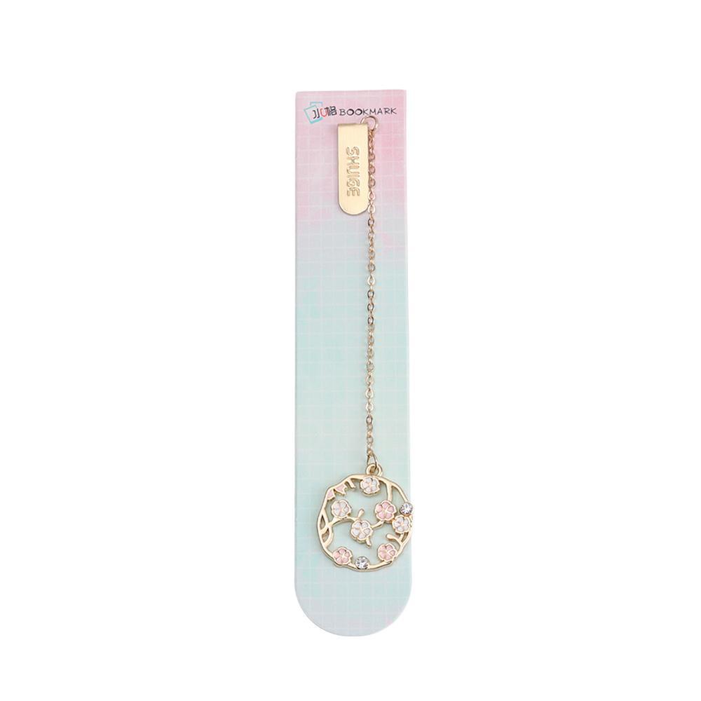 Gogoup Bookmark Trường Học / Văn Phòng Phẩm Văn Phòng Hình Phi Hành Gia Tua Rua Con Sếu Kim Loại Đỏ Đánh Dấu Vị Trí