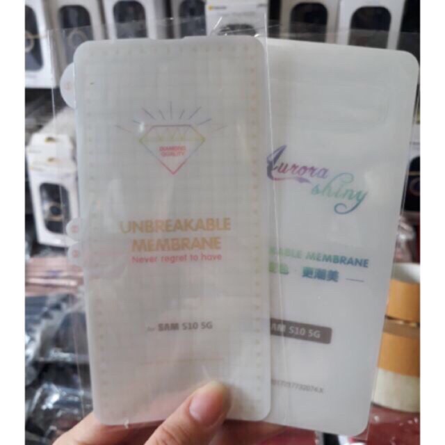 Dán PPF Samsung S10 5G ( mặt trước+mặt sau)