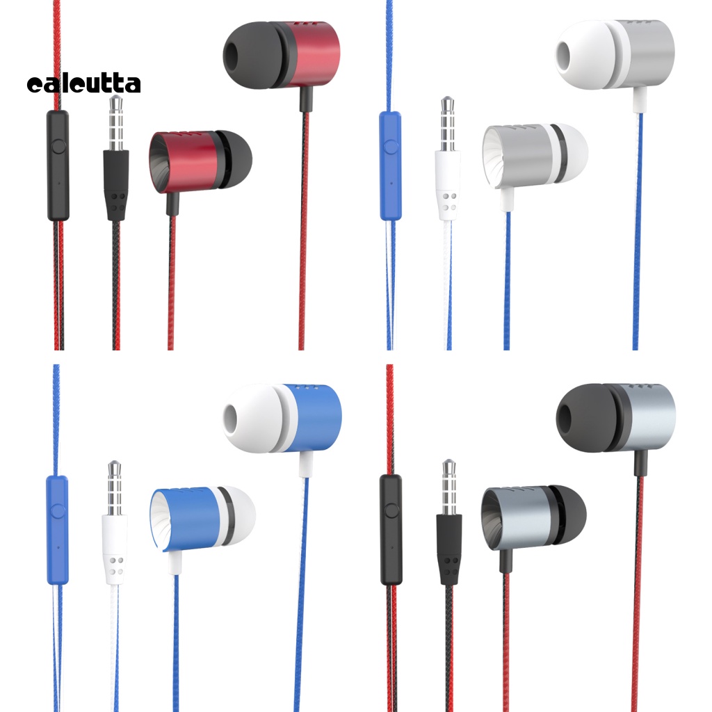 Tai Nghe Nhét Tai Jack 3.5mm Bass Trầm Thiết Kế Thể Thao Cao Cấp