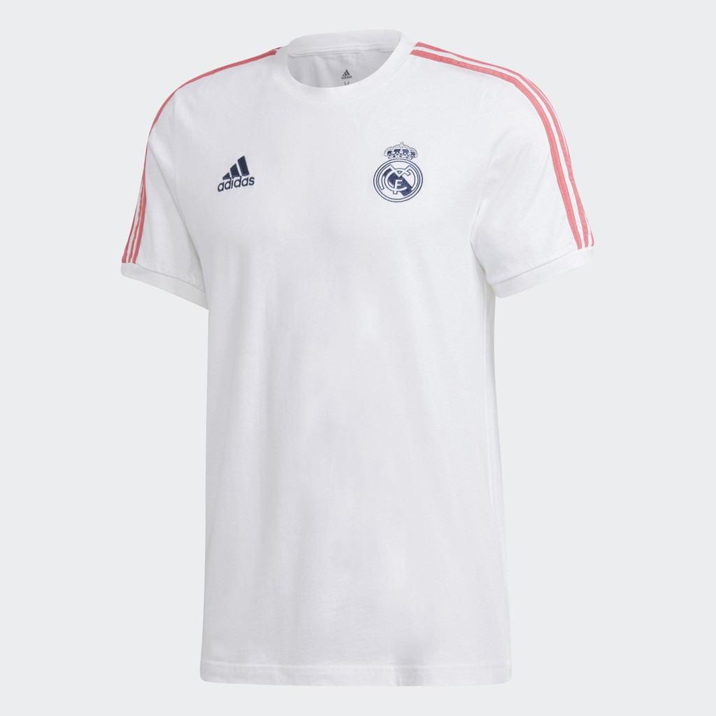 Áo adidas FOOTBALL/SOCCER Real Madrid 3-Stripes Nam Màu trắng GI0005 ❕ ྇ ྇