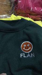 Áo cổ 3 phân cotton len