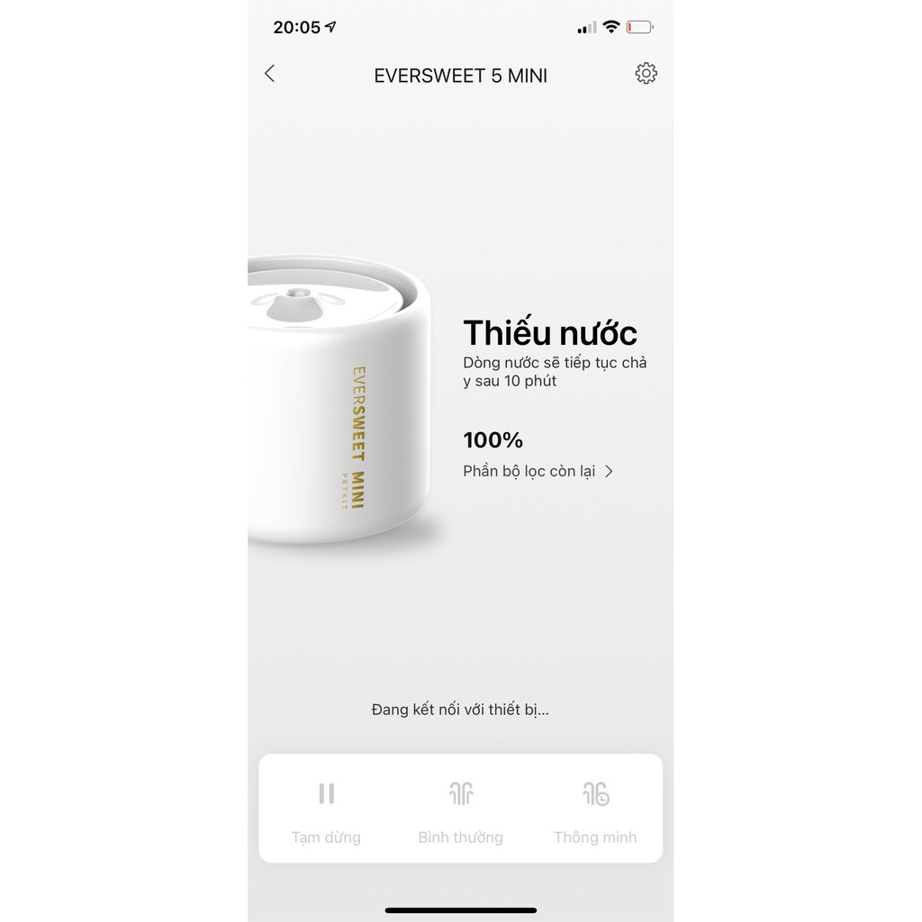 máy lọc nước tự động Eversweet 5 MINI