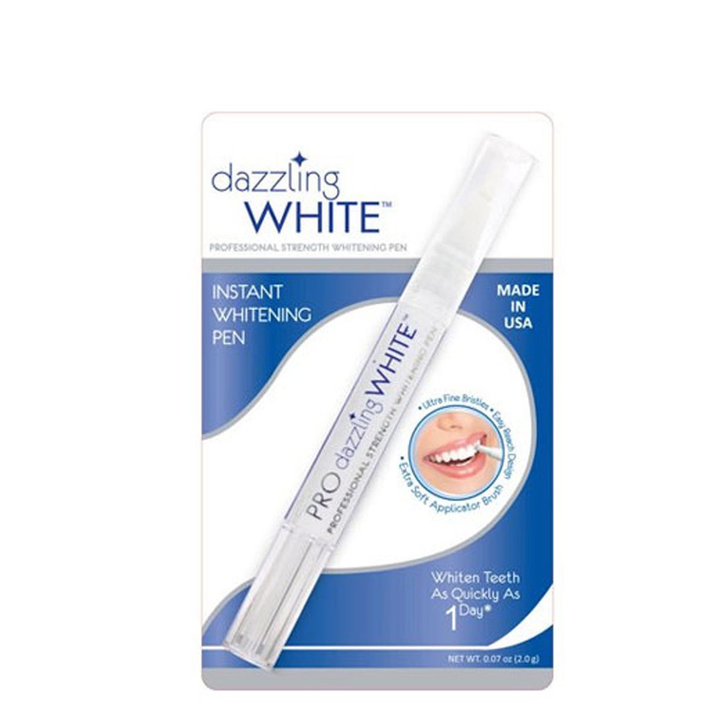 Bút Tẩy trắng răng SIÊU TỐC Dazzling White - Nhập khẩu USA Chính Hãng - Trắng Răng 7 Ngày