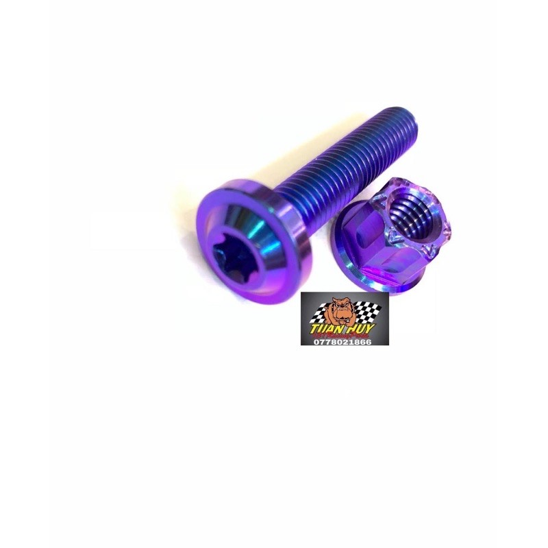 Ốc tán Titan Gr5 gắn Treo pô Sonic Winner Exciter Wave Sirus Future