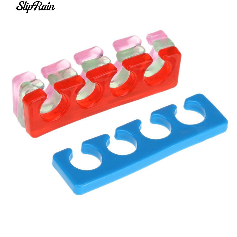 2 Dụng Cụ Tách Ngón Chân Silicon Mềm Cho Làm Móng