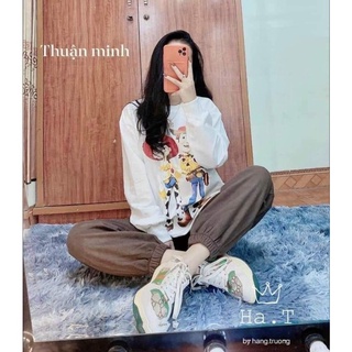 Quần jogger tăm dày L1
