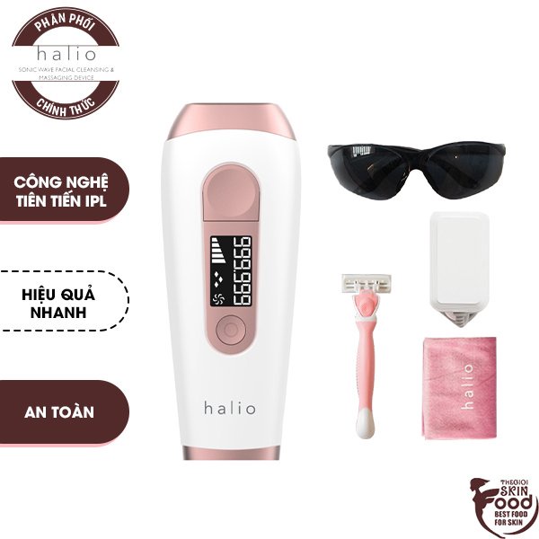 Máy Triệt Lông Cá Nhân Halio IPL Hair Removal Device