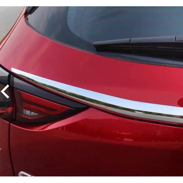 Ốp Tay Mở Cốp Sau Mazda CX5 2022-2018 Mạ Crom Cao Cấp