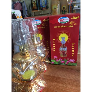 ĐÈN THỜ DẦU CÁT TƯỜNG LƯU LY (Số 04 Cỡ Nhỏ)