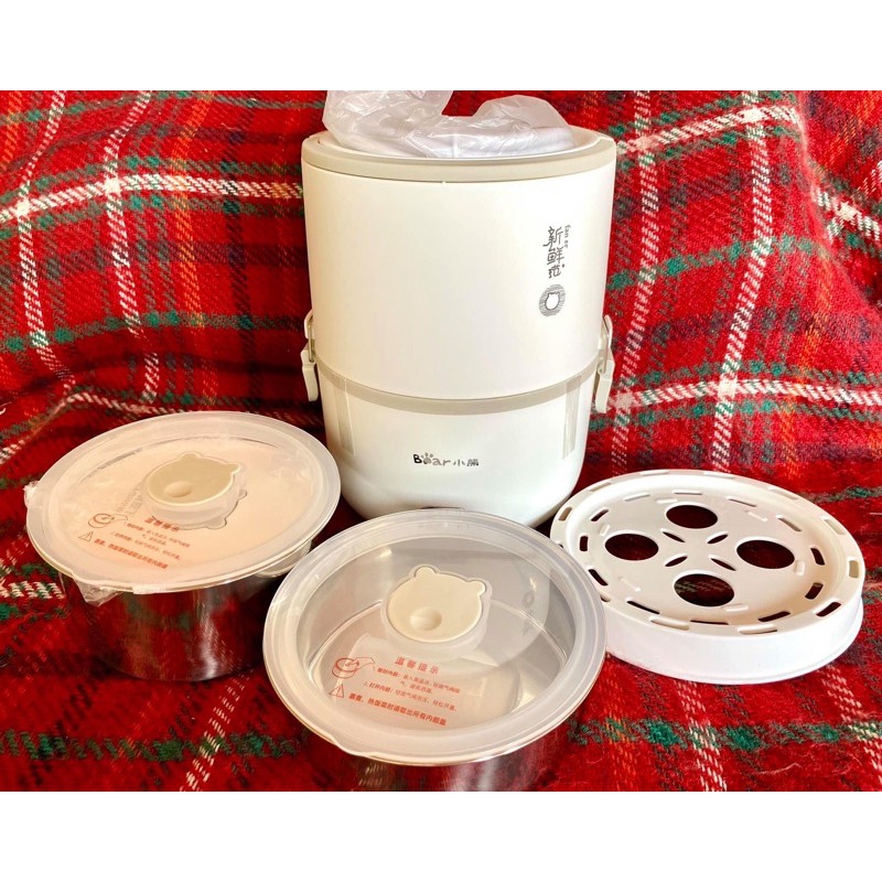 Hộp cơm cắm điện hâm nóng đa năng văn phòng Bear DFH-B15N1 ảnh thật [CMART.COM.VN] | BigBuy360 - bigbuy360.vn