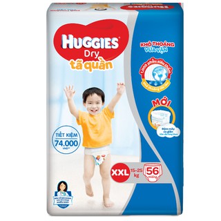 Tã quần huggies xxl56