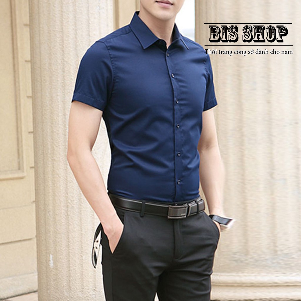 Áo sơ mi nam ngắn tay | BigBuy360 - bigbuy360.vn