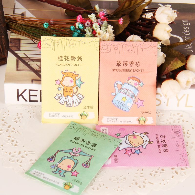 Túi Thơm Mini Cung Hoàng Đạo Đáng Yêu _ Túi Thơm Treo Phòng