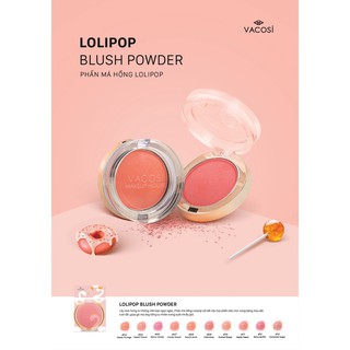 Phấn Má Hồng Vacosi LoLipop Blush Set (5g)