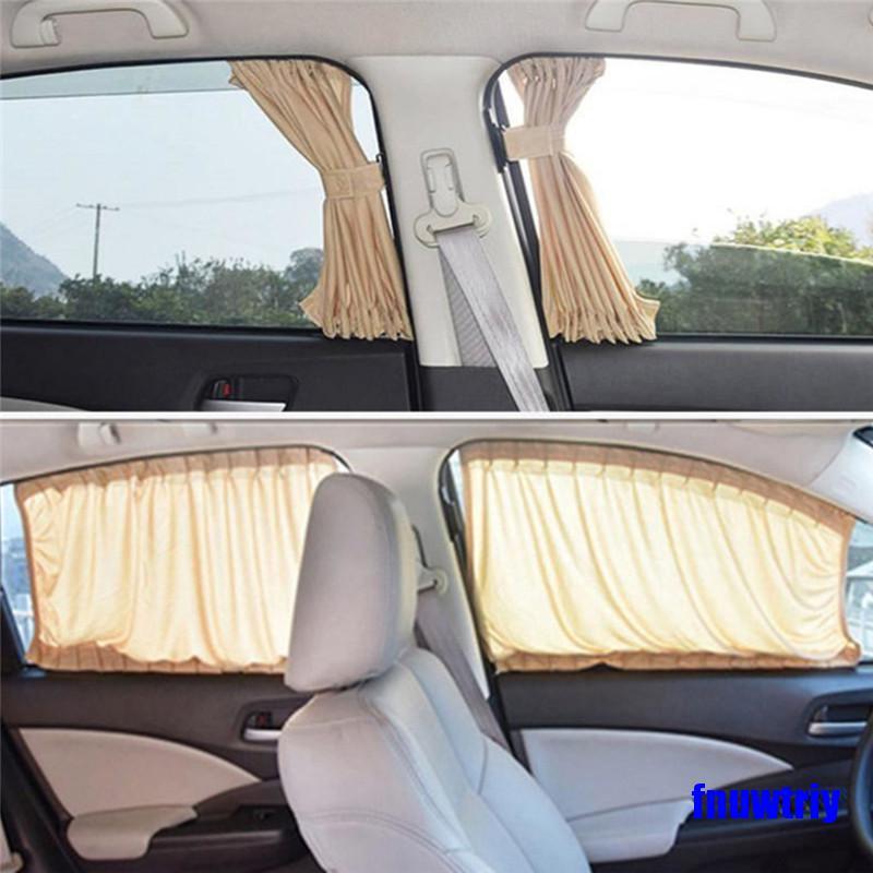 [COD]2x50S Aluminum Windowshade Curtain Car Side Window Sunshade Car Rear Windshield