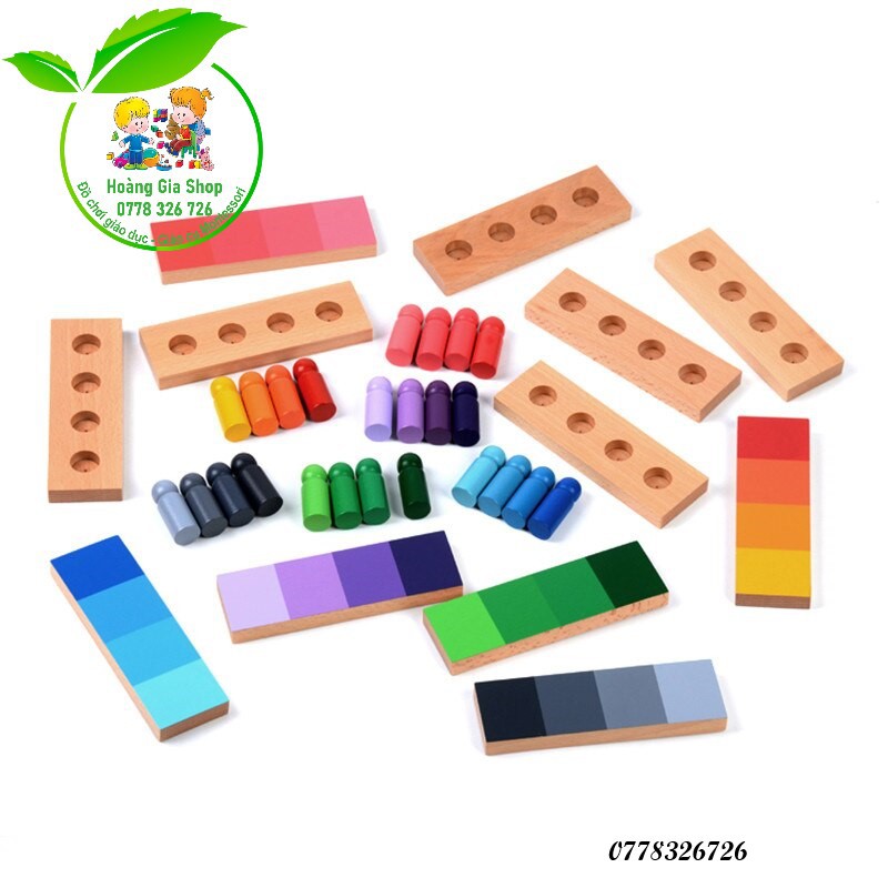 (Phiên bản quốc tế) Bảng phân loại các cặp màu tương đồng - Color Resemblance Sorting Task