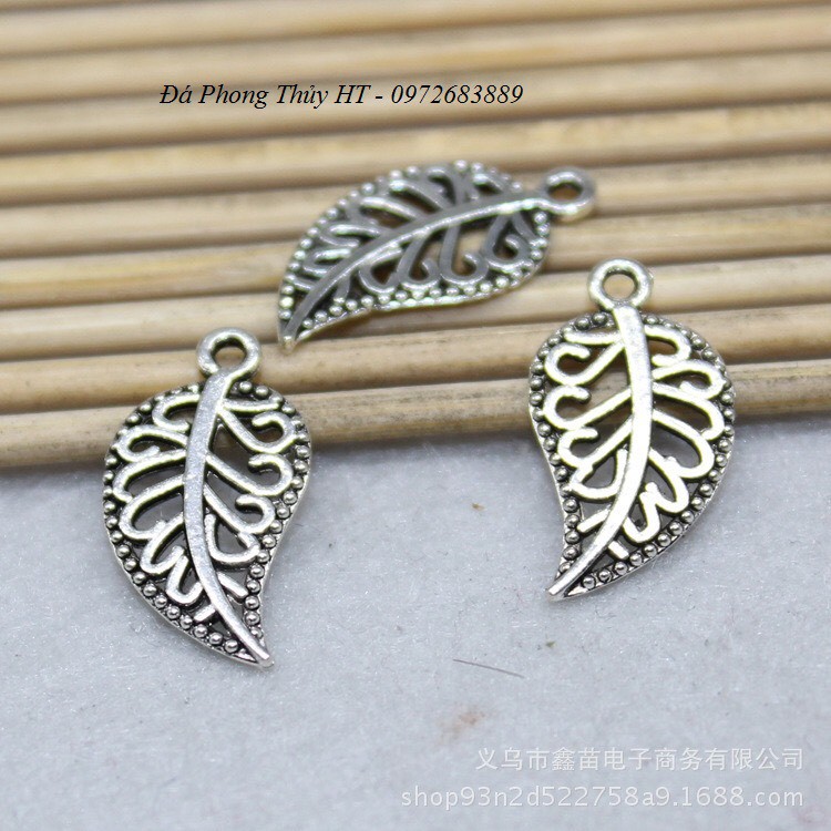Charm bạc lá treo