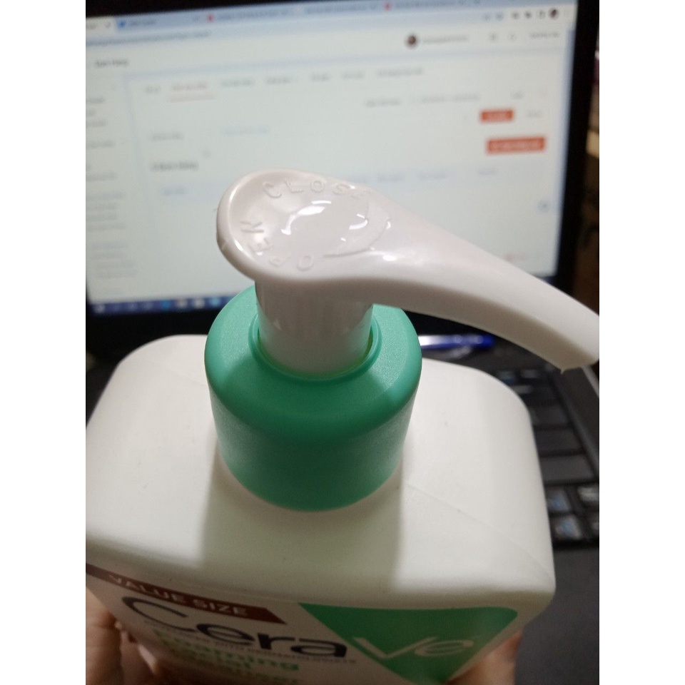 Sữa Rửa Mặt cho da siêu nhạy cảm Cerave Foaming Facial Cleanser 355ml