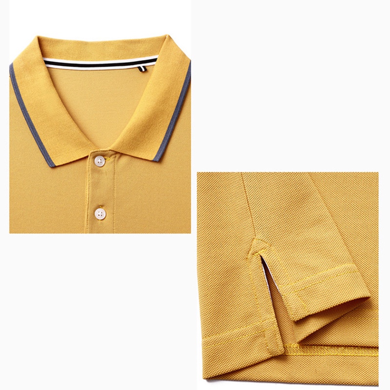 Áo Polo Nam MOKI cổ viền tay ngắn basic 4 màu VIỀN CỔ KẺ SỌC đẹp vải cá sấu cotton cao cấp xuất xịn chuẩn form