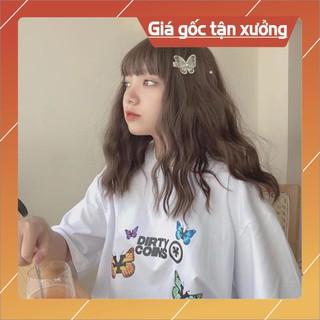 [RẺ VÔ ĐỊCH]  Áo Thun Unisex Dirty Coins bươm bướm Tay Lỡ