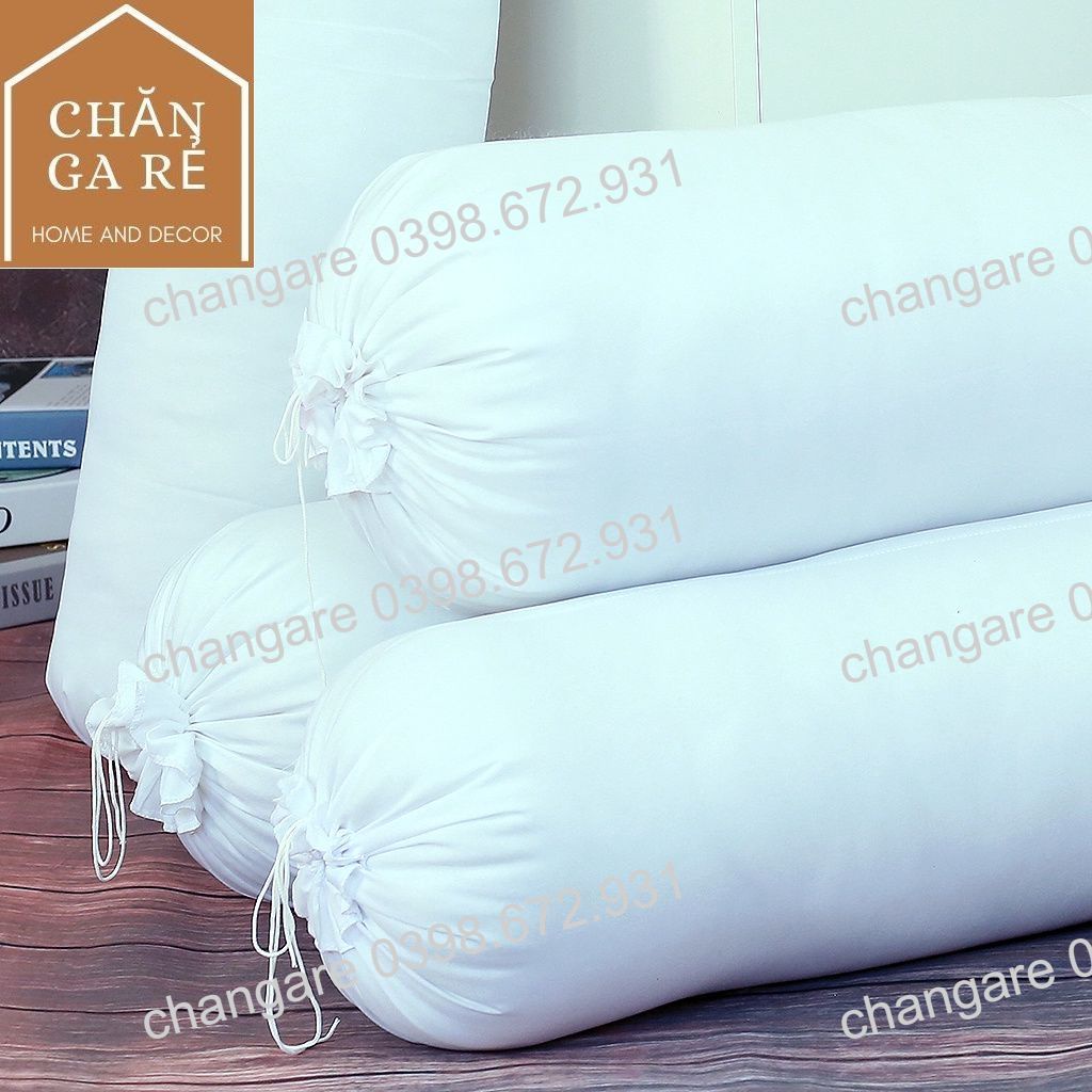 Ruột gối ôm ruột gối bông gối gác chân bông gòn cao cấp kích thước 35cmx110cm