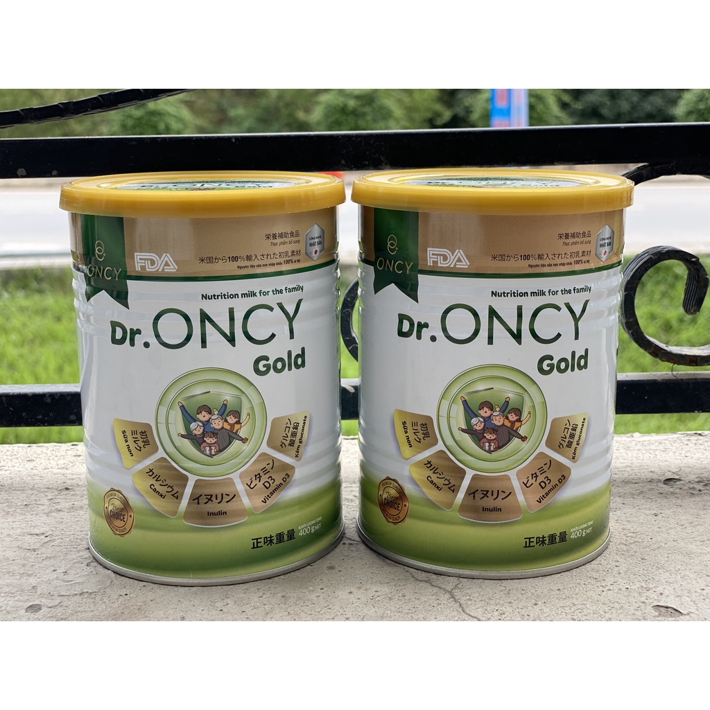 Sữa DR.ONCY Gold Giúp Bé Tăng Trưởng Chiều Cao