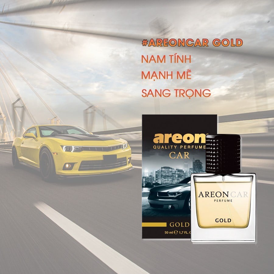 Nước Hoa Ô Tô Cao Cấp Areon Car Perfume Dạng Xịt - 5 Mùi Được Mua Nhiều Nhất