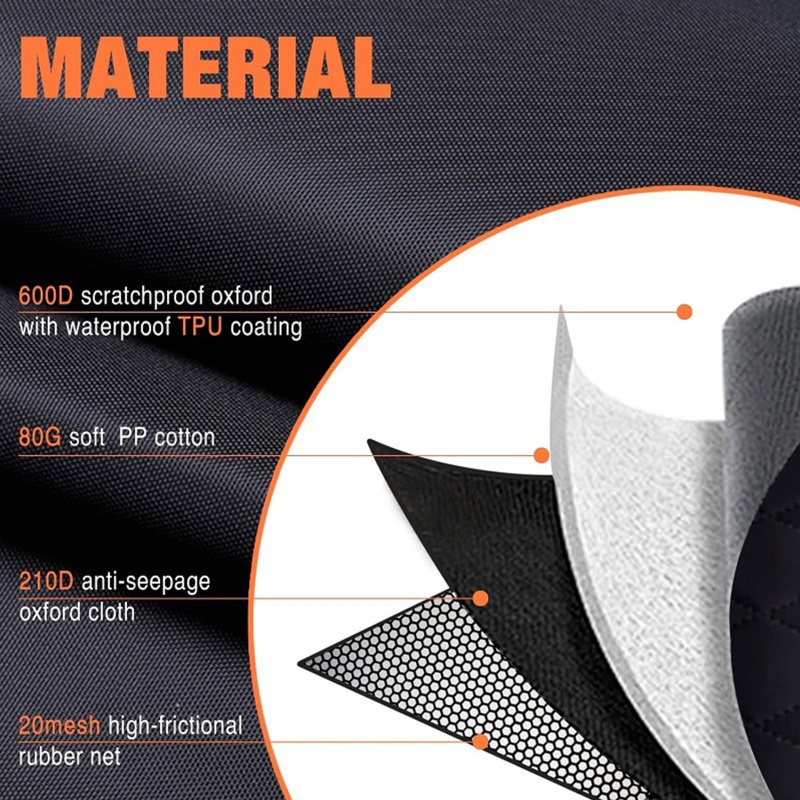 Vỏ Bọc Ghế Ngồi Xe Tải SUVs Kích Thước Tiêu Chuẩn 54 '' x49 '' Chống Trầy Xước