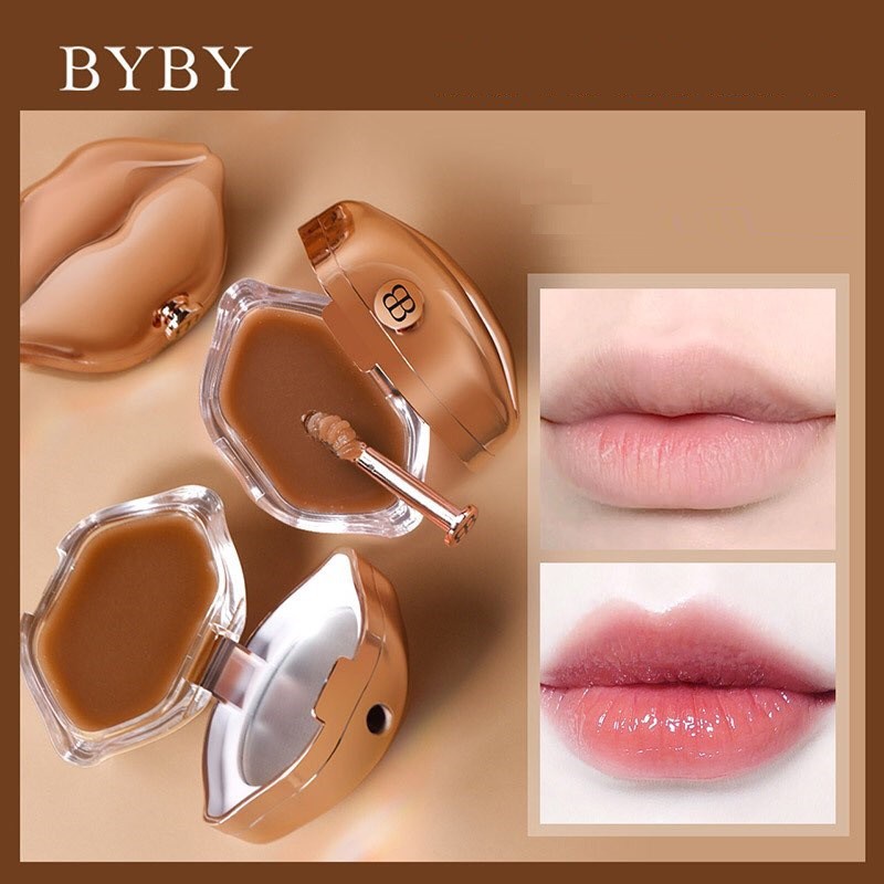 MẶT NẠ NGỦ MÔI ĐƯỜNG NÂU LÀM HỒNG MÔI TẨY TẾ BÀO CHẾT BYBY