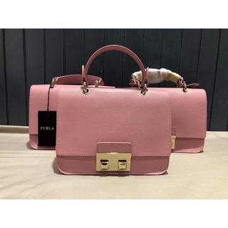 Túi xách Furla Bella Top Hande Winter Rose