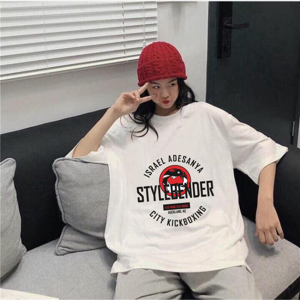 ÁO THUN AOMIVN Israel Adesanya 2-01TS0_121TAY LỠ CÁ TÍNH PHÔNG IN PHONG CÁCH HÀN QUỐC AOMI DU LỊCH