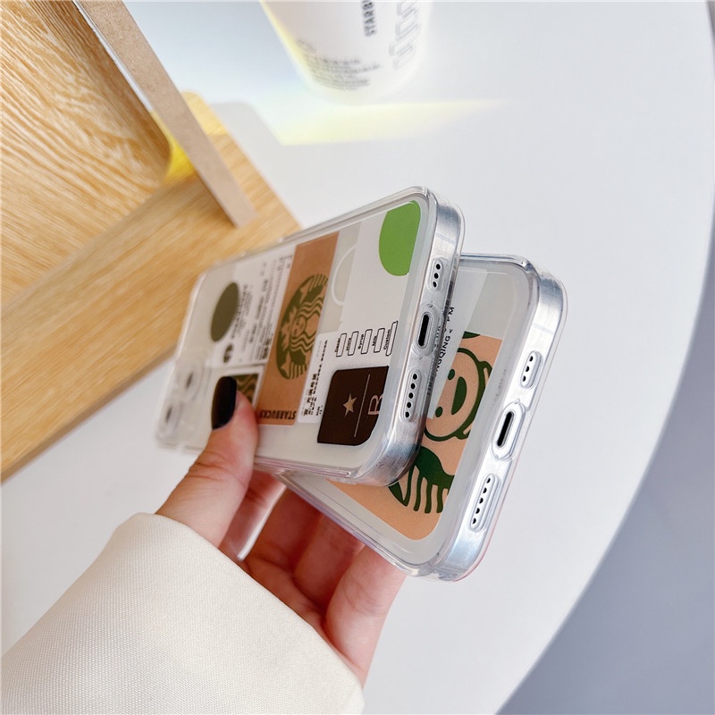 STARBUCKS Ốp Điện Thoại Cho OPPO A55 A54 A5S A7 A12 A74 A95 A36 A96 A16 A16K A15 A94 A93 4G A54 A53 A31 A9 A5 A33 2020 Reno 4F 5F Realme C20 C15 C11 2021 C21Y C25Y