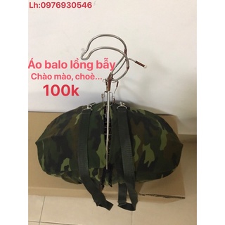 áo balo đeo lồng bẫy chào mào 2 mặt
