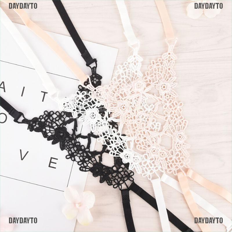 Daydayto Áo lót Hình Bướm Dây Chéo Sau Lưng Gợi Cảm Có Khóa Cài