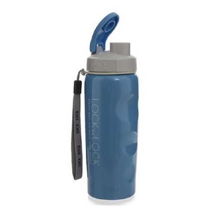 Bình nước uống inox 550ml - bình đựng nước inox có quai